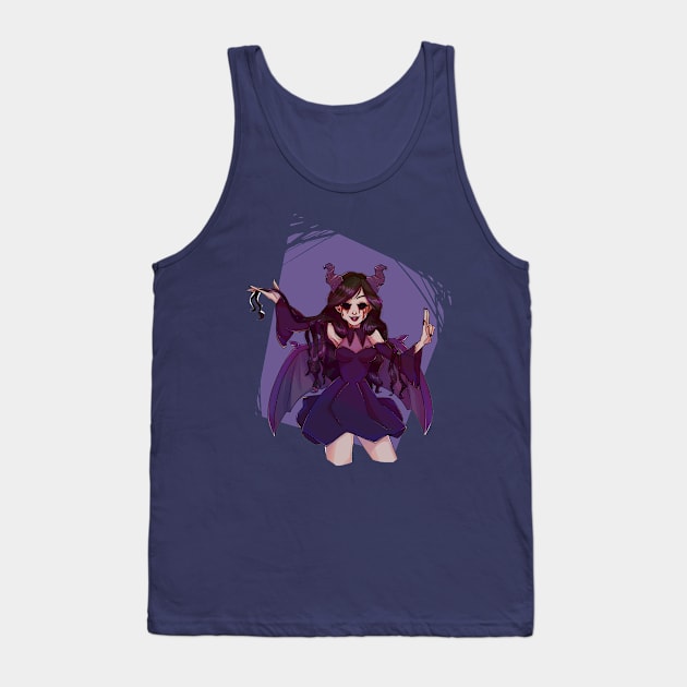 Dark Anfisa Tank Top by ponnyan